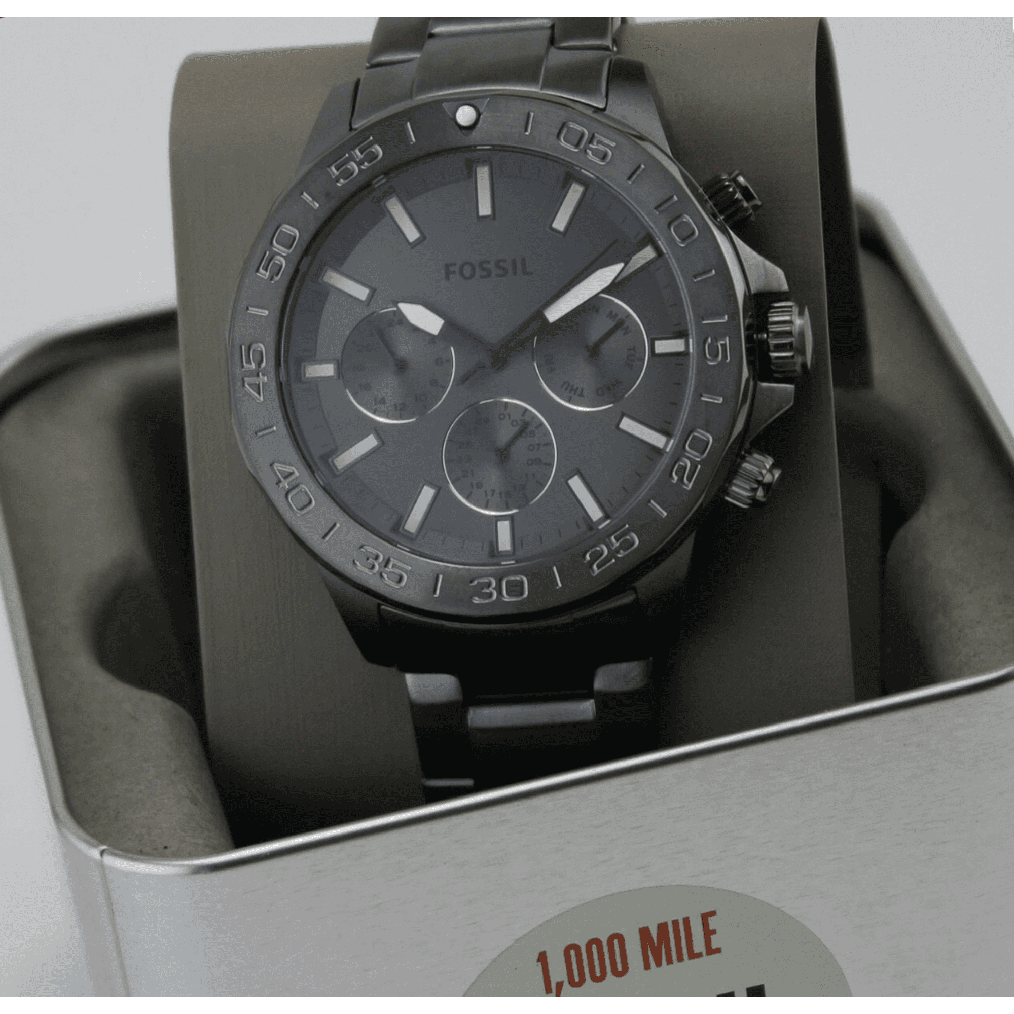 Fossil Bannon Multifunction Smoke Chronograph BQ2491 Men's Watch