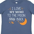 thumbnail image 4 of Inktastic I Love My Mimi to the Moon and Back Boys or Girls Toddler T-Shirt, 4 of 5