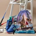 thumbnail image 3 of moana 2-theme Drawstring Backpack Sports Gym Bag Water Resistant String Bag Cinch Bag18"X16"（45X40cm）, 3 of 6