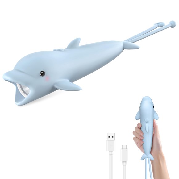 Linterna LED recargable para niños Tremdwoto Dolphin