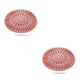 thumbnail image 3 of Filtro de fregadero de alcantarillado Bearachild escurridor de pelo reutilizable Tapón TPR Rosa 2Conjunto, 3 of 6