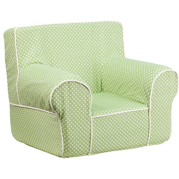 Green Fabric Kids' Chair