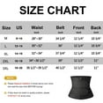 thumbnail image 4 of COMFREE Sauna Sweat Waist Trainer for Women Corset Neoprene Sauna Sweat Trimmer Cincher Belt Extra Belly Compression Belts, 4 of 4