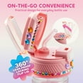 thumbnail image 2 of Botellas de agua Klever Kits Decora tu propio unicornio, 600 ml, 2 of 7