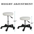 thumbnail image 3 of Hydraulic Salon Stool Adjustable Massage Spa Tattoo Beauty Seat Swivel Chair, 3 of 9