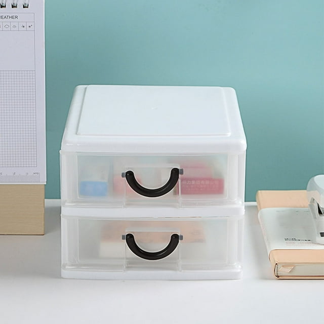 mmirethe Desk Drawer Storage Box Maximizing Space And Efficiency Wide Application Organizer Storage Drawer 2 layers brown 1Set