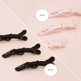 thumbnail image 6 of Kitsch Alligator Clips for Hair - Clips for Styling Sectioning, Hair Tools, 3 Pcs (Pink), 6 of 6