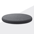 thumbnail image 4 of 16 in Soft Futon Cushion, Memory Foam Round Cushion Padded Home Decor Futon Non-Slip Chair Pads, Grey, 4 of 5