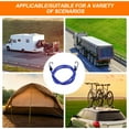 thumbnail image 5 of Uxcell 6Pcs Bungee Cord with Hooks 60" Rubber Bungee Cords for Outdoor Camping Straps, Blue, 5 of 6