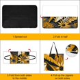 thumbnail image 4 of Cute Witch Frog Outdoor Picnic Blanket, Foldable Waterproof Beach Mat, Portable Beach Blanket for Beach Camping, Hiking, Family Concerts, 4 of 8