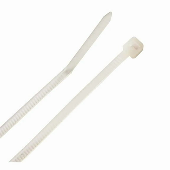 Steel Grip 3004708 4 in. Cable Tie, White - Pack of 100