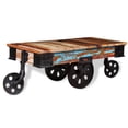 thumbnail image 3 of vidaXL Table Basse Bois Récupéré 90x45x35 cm, 3 of 5