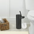 thumbnail image 7 of nu steel Laser Cut Oil-Rubbed Bronze Toilet Brush Holder with Lid  TBH-03-ORB, 7 of 7
