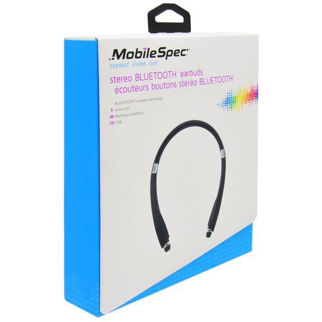 Mobilespec 2021 MBS11182 Premium Stereo Bluetooth[r] Headphones