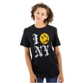 thumbnail image 3 of I Love NY Tongue Out Money Eyes Face Plus Size Crewneck Graphic Tee Shirt Brisco Brands 2X, 3 of 6