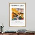 thumbnail image 2 of PixonSign Framed Canvas Print Wall Art Vincent Van Gogh Landscape House Ploughman Classic Vintage Illustrations Fine Art Decorative Multicolor for Living Room, Bedroom, Office - 24"x36" NATURAL, 2 of 5
