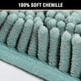 thumbnail image 2 of Alfombra de baño H.VERSAILTEX, lujosa, de chenilla, antideslizante, para baño, 2 of 6