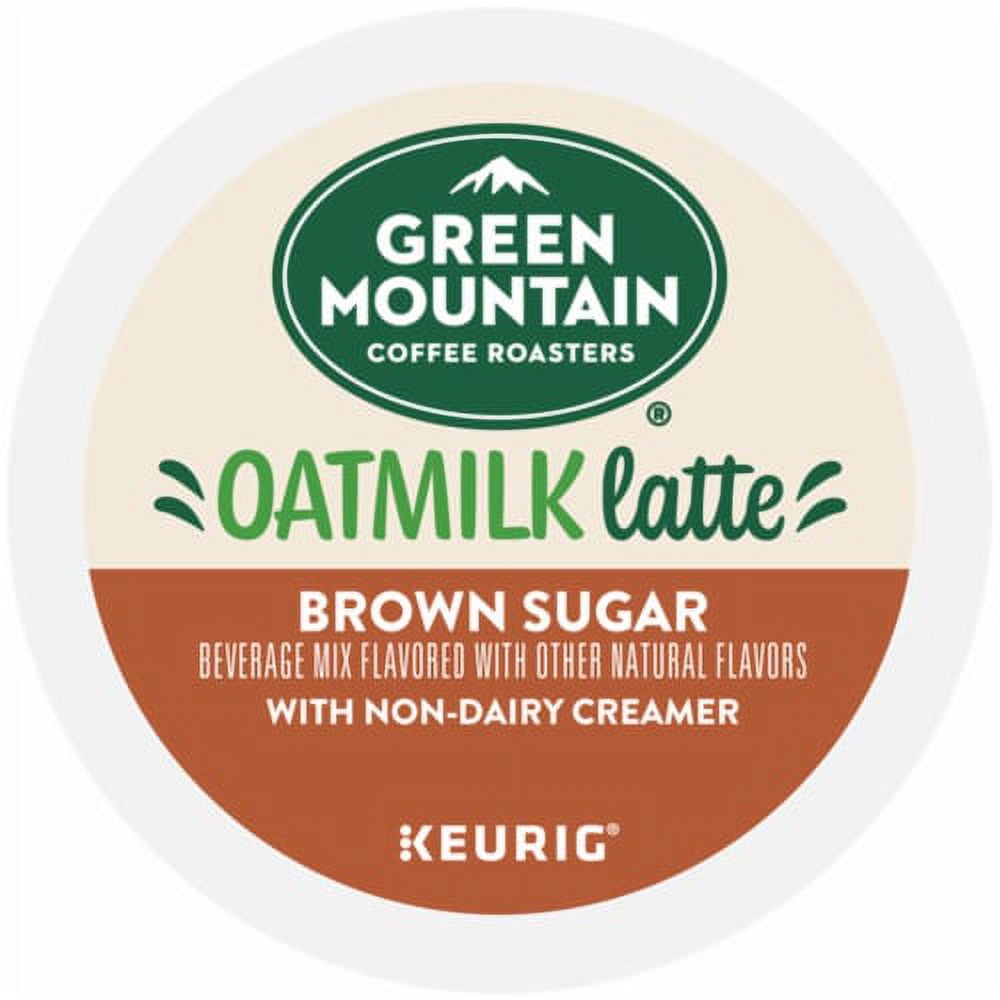 Green Mountain Coffee Roasters, Brown Sugar Oatmilk Latte, Medium