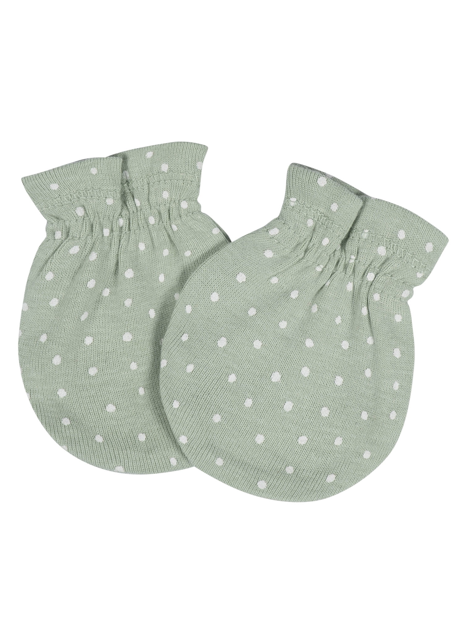 Gerber Baby Girl No Scratch Mittens & Caps Set, 8-Piece (Newborn - 0/3M)