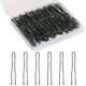 thumbnail image 2 of Horquillas para el cabello en forma de U, 38 horquillas para moño para mujer, con caja de almacenamiento, (2 pulgadas), (negro), 2 of 4