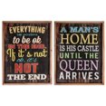 thumbnail image 1 of Humor - Framed Wood Wall Art, 1 of 1