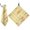 Cute Camel on Plaid, variant on Haosy 2 Pack Magnetic Golf Towel Absorbent Microfiber Waffle Pattern Carabiner Clip Golf Towel 18" x 18", Snow Room and Aurora