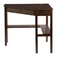 thumbnail image 3 of Bowery Hill Bureau d'Ordinateur d'Angle Transitionnel en Bois, Couleur Espresso Riche, 3 of 8