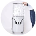 thumbnail image 2 of Zhuge Housse de Valise Transparente en PVC, Housse de Protection 24 Pouces pour Bagage à Roulettes 24 Pouces (16.5 Pouces L x 11.4 Pouces L x 22.8 Pouces H) - Transparent, 2 of 4