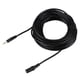 thumbnail image 2 of Cable de extensión de audio de 3,5 mm macho a hembra Nikou 10 m negro, 2 of 15