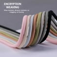 thumbnail image 2 of Round Sneaker Shoelaces Tightly Woven Polyester Does Not Snag Black 1 Pair, 2 of 9