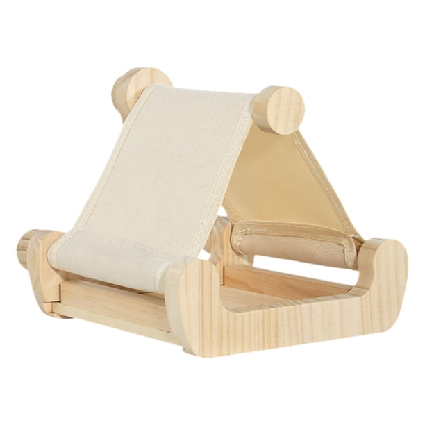 Jaula de madera para pájaros, hamaca para dormir para loros, resistente y fácil de instalar, nido para cacatúas con bandeja con cajón para agapornis.