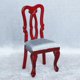 thumbnail image 4 of Casa de hecha Silla de comedor miniatura juguete muebles para casa de Decoración de cocina 1:12 Baoblaze Asiento de comedor de casa de muñecas, 4 of 8