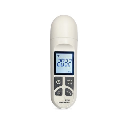 Light Meter Photography Digital Light Meter Lux/Fc Light Meter Light Meter Digital Illuminator Handheld Ambient Temperature Measuring Instrument Easy to Use