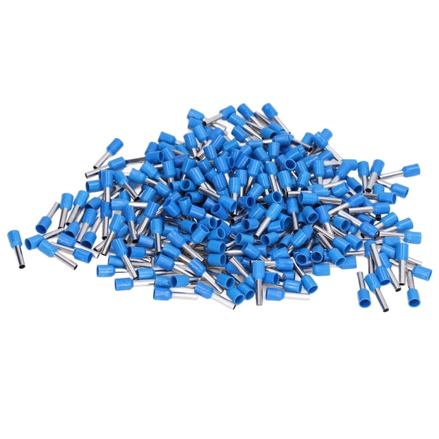 Insulated Ferrule, Copper Pin Wire Ferrules Terminals Kit Terminal Connector Wire Insulated Cord Pin Ends for Electric Industrial Power Control System