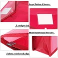 thumbnail image 4 of 9 carpetas de plástico para archivos, sobres, carpetas de archivos expandibles, organizador de documentos, carpeta con cierre a presión y bolsillo, bolsa de archivos transparente impermeable para la escuela, oficina, hogar, varios colores Zhivalor CZBG-ST16, 4 of 7