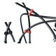 thumbnail image 3 of 10 ganchos giratorios en forma de S para fijar el cable del freno de la bicicleta. rojo, 3 of 6