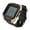 Gold, variant on BOKYAN Unisex Digital Sports Watch for Men and Women, Dual Time 50M Waterproof Wristwatch with EL Backlight, Alarm, Countdown, Stopwatch, Square Face TPU Strap, Lake Blue