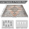 thumbnail image 5 of 80”x 80”Extra Large Abstract Contemporary Picnic Blankets Waterproof Foldable Beach Blanket Sandproof,3-Layer Thicking Outdoor Packable Blanket for Camping, Park, Beach, Grass, Indoors, 5 of 6