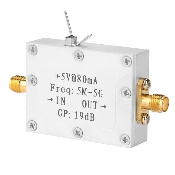 Amplificador de señal RF, señal RF de banda ancha de 5M-5GHz Amplificador G Hz Amplificador RF Artesanía excepcional
