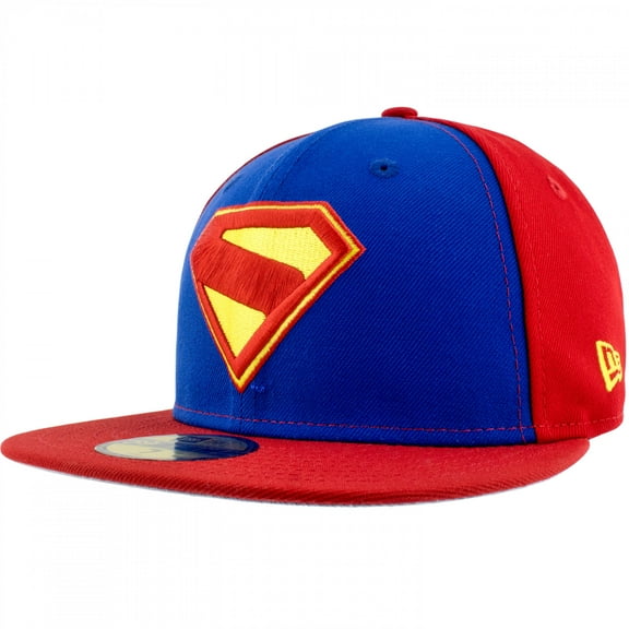 Superman James Gunn Logo New Era 59Fifty Fitted Hat-7 1/4 Fitted