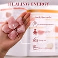 thumbnail image 3 of Jade Roller & Gua Sha Set – Rose Quartz Facial Massager for Reducing Redness, Fine Lines & Wrinkles, Perfect Self-Care Gift, 3 of 9