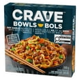 thumbnail image 3 of CRAVE Soy Garlic Noodles with Beef Crumble Noodle Bowl, 340 g Box, CRAVE SOY GARLIC NOODLES W/BEEF, 3 of 15