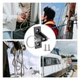 Miangastore Bimini Hardware Deck Hinges Marine Mount Flat
