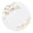 Golden & White, variant on Glamour Collection Extra Heavyweight Disposable Tea Spoons SILVER