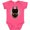 Vintage Hot Pink, variant on Inktastic Doberman Dog Boys or Girls Baby Bodysuit