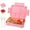Pink, variant on Crisper Box Outdoor Camping Picnic Box Outdoor Food Storage Box Portable Mobile Fruit Bento Box