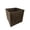 Brown, variant on AbleHome Large 6 pack Fabric Storage Bins Box Organizer Cube Basket Container 13"x13"x13" Dark Gray w/Fabric Handle
