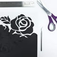 thumbnail image 3 of Black Siser Easyweed 11.8" x 5' (feet) Iron on Heat Transfer Vinyl Roll HTV, 3 of 6
