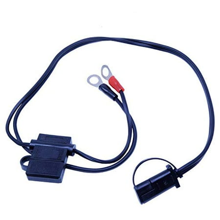 Battery Ring Terminal Harness 12V 2-Pin Quick Disconnect Plug Pipemans IS-QFH18