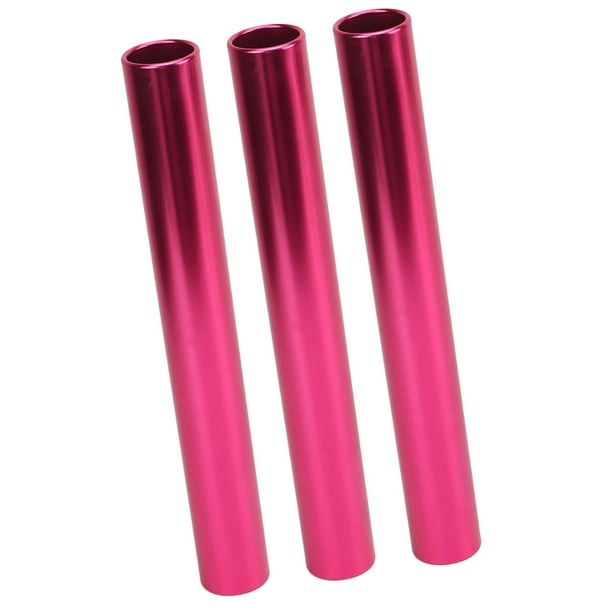 ERYUE Bastones de Relevo de Campo Pista Aleación Aluminio Colores Brillantes para Equipos Carreras Carreras, Adecuados para Varios Grupos Edad, Paquete 3 Al Aire y Eventos Relevos Estudiantes (Rojo ERYUE Bastones de Relevo de Campo Pista Aleación Aluminio Colores Brillantes para Equipos Carreras Carreras, Adecuados para Varios Grupos Edad, Paquete 3 Al Aire y Eventos Relevos Estudiantes (Rojo